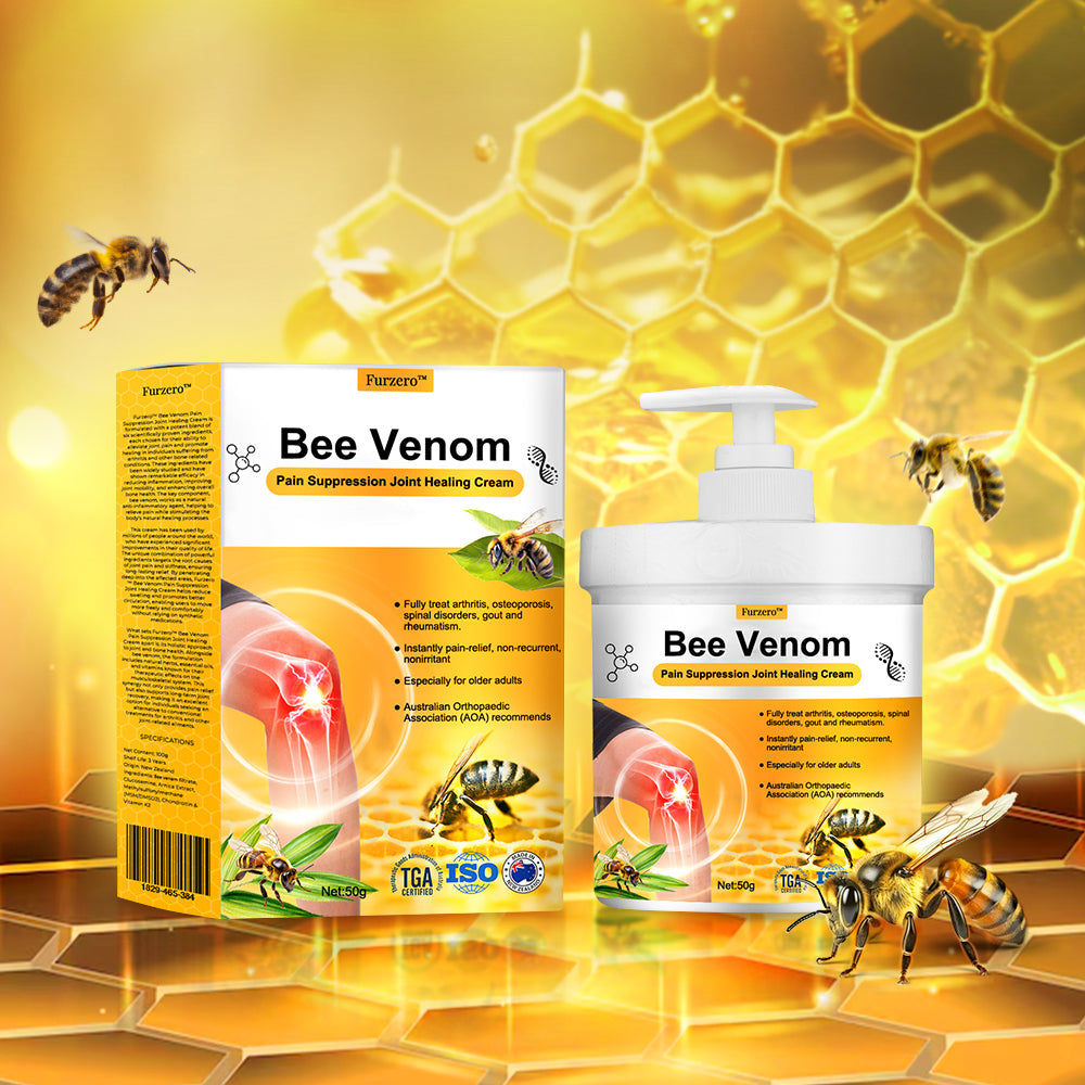 🇦🇺 Furzero™ Bee Venom Pain Suppression Joint Healing Cream (👩🏼‍⚕️AOA Recommended)