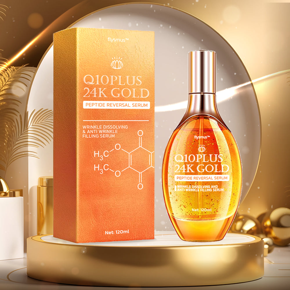 flysmus™ Q10Plus 24K Gold Peptide Reversal Serum