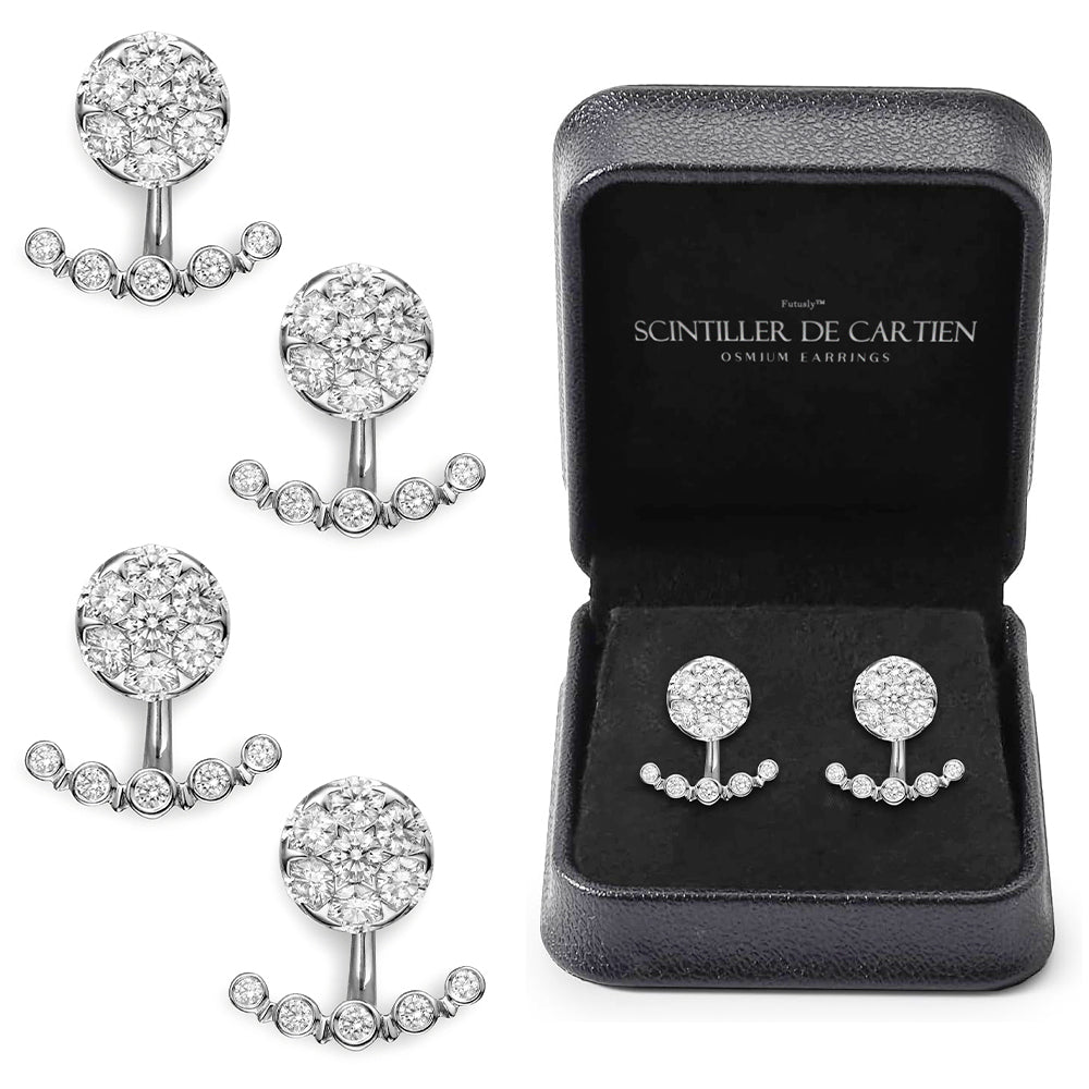 Futusly™ Scintiller De Cartien Osmium Earrings