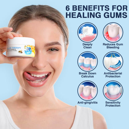 🫧Official Store🇦🇺Furzero™ Focussmile Bee Venom Treatment Oral Powder 🦷 (🇦🇺 TGA-Certified) (Treats periodontitis and mouth ulcers, prevents loose tooth & bleeding gums, and repairs gum recession)