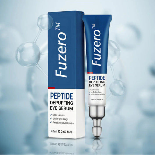 ✅Official Store | Fuzero™ PEPTIDE Depuffing Eye Serum👨‍⚕️FDA Approved✅Reduce Puffiness & Dark Circles, Reduce Fine Lines & Wrinkles, Support Collagen Production🔥LAST DAY SALE 80% OFF🔥