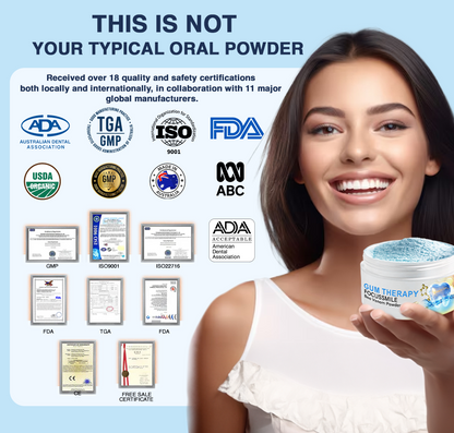 🫧Official Store🇦🇺Furzero™ Focussmile Bee Venom Treatment Oral Powder 🦷 (🇦🇺 TGA-Certified) (Treats periodontitis and mouth ulcers, prevents loose tooth & bleeding gums, and repairs gum recession)