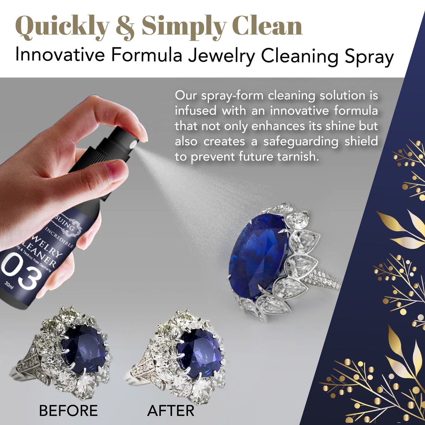 Gem Shine Jewelry Cleaner Spray