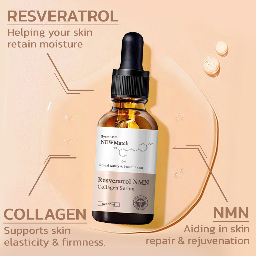 flysmus™ NEWMatch Resveratrol NMN Collagen Serum