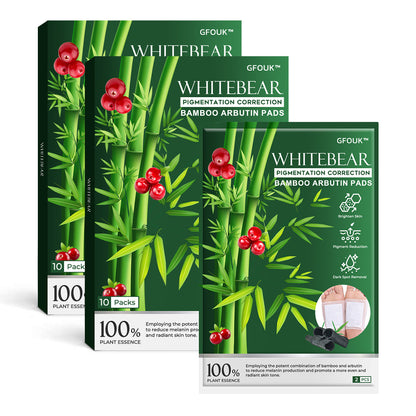 GFOUK™ WHITEBEAR Pigmentation Correction Bamboo Arbutin Pads