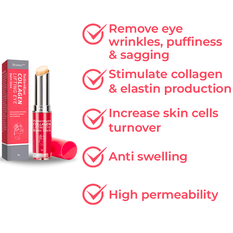 flysmus™ RadiantEyes Collagen Lifting Eye Balm Stick