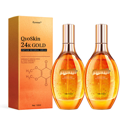 flysmus™ Q10Skin 24K Gold Peptide Reversal Serum