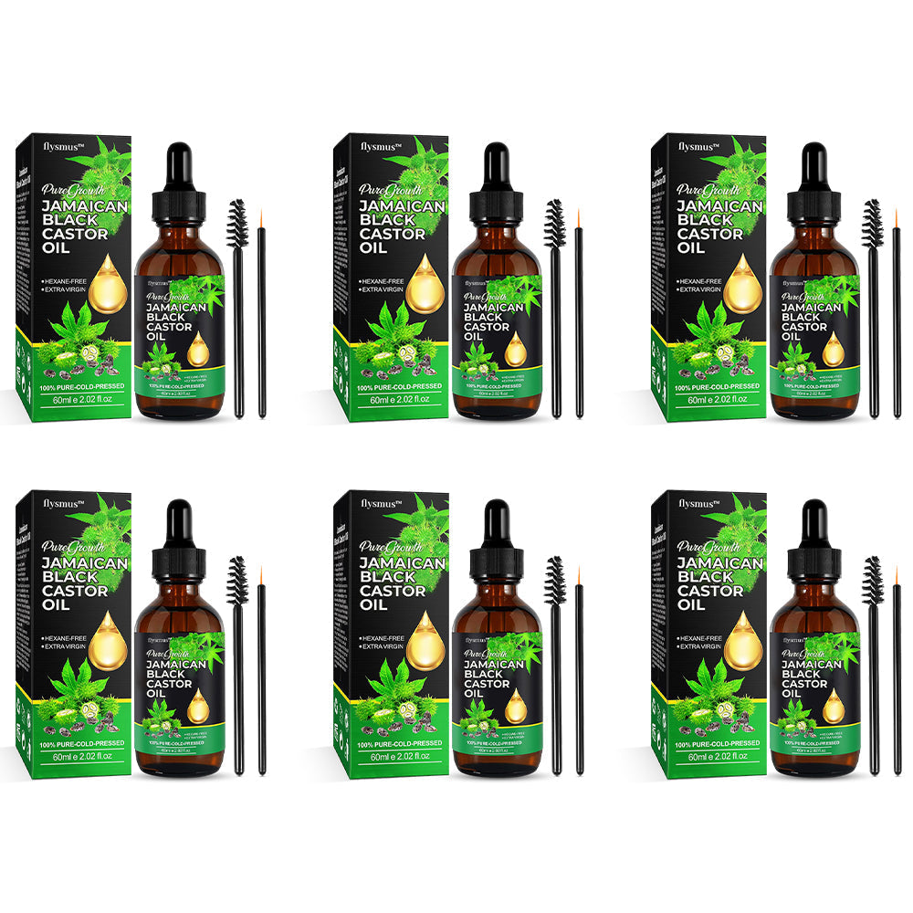 flysmus™ PureGrowth Jamaican Black Castor Oil