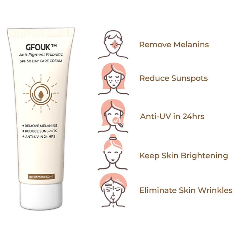 GFOUK™ Anti-Pigment Probiotic SPF 50 Day Care Cream